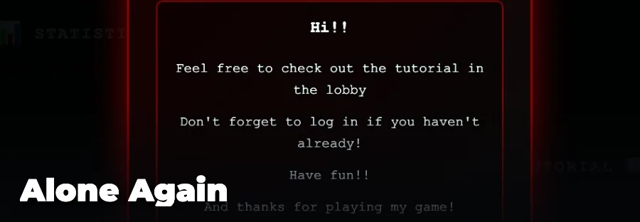 Alone Again — play the free online horror game on FunClicker