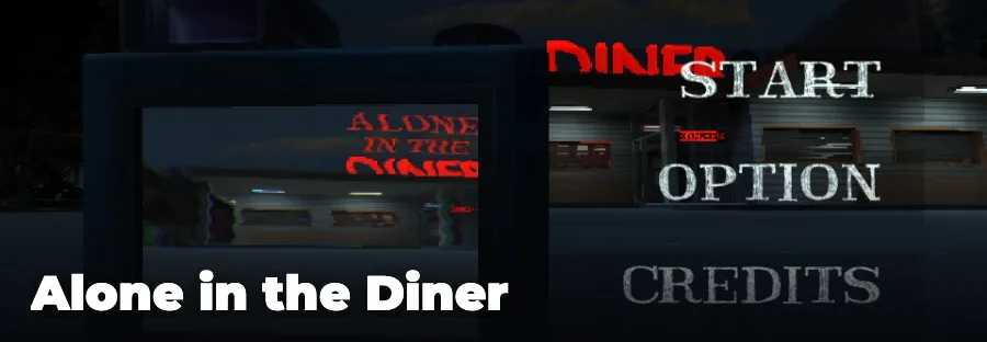 Alone in the Diner — play the free online horror game on FunClicker