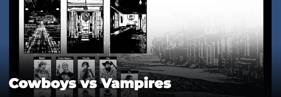 Cowboys vs Vampires — play the free online horror game on FunClicker