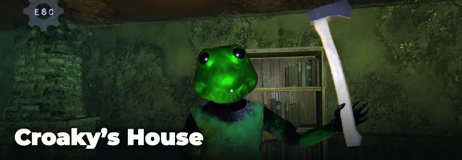 Croaky’s House — play the free online horror game on FunClicker