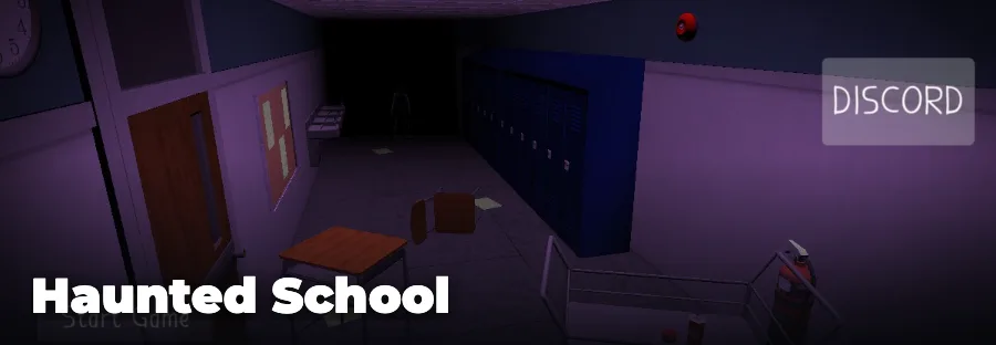 Haunted School — play the free online horror game on FunClicker