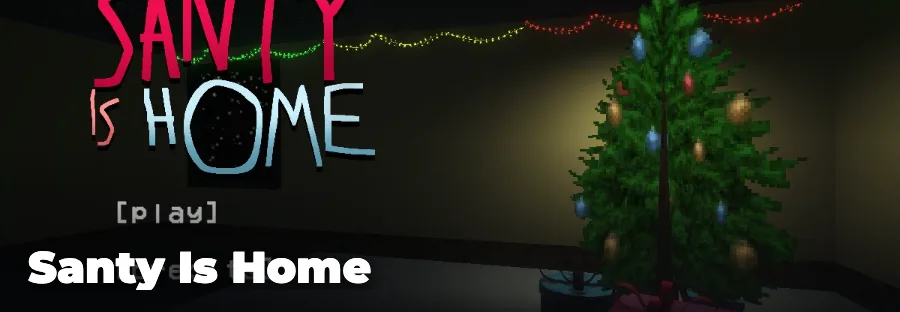Santy Is Home — play the free online horror game on FunClicker