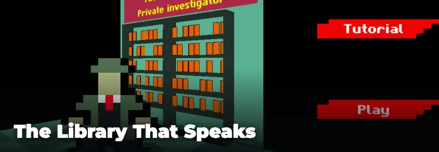 The Library That Speaks — play the free online horror game on FunClicker