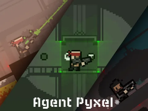 Agent Pyxel — play the free online platformer game on FunClicker