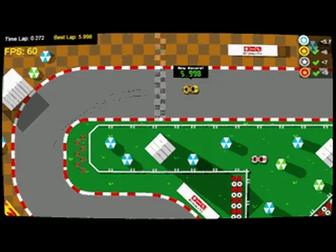 CRT Racer — play the free online racing game on FunClicker
