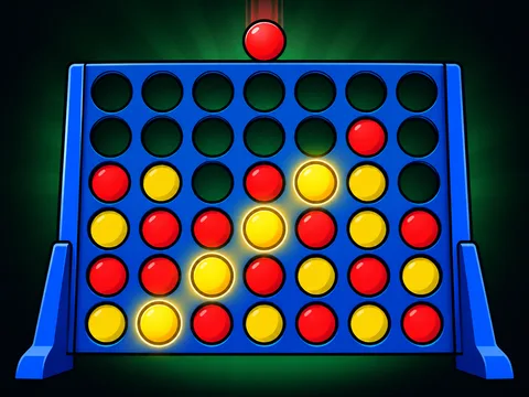 Connect 4 — play the free online puzzle game on FunClicker