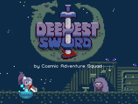 Deepest Sword — play the free online platformer game on FunClicker