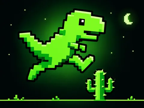 Dino Run — play the free online arcade game on FunClicker