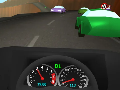 Infinite Overtake — play the free online arcade game on FunClicker