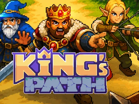King's Path — play the free online strategy game on FunClicker