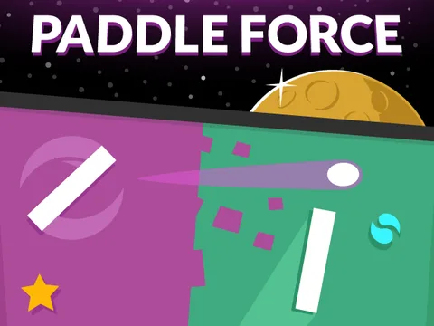 Paddle Force — play the free online sports game on FunClicker