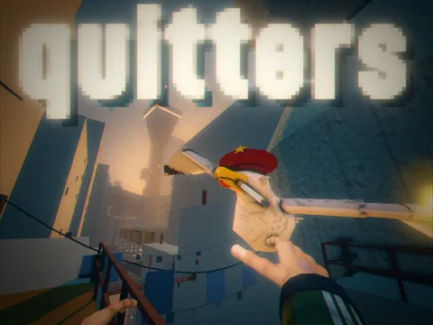 quitters — play the free online platformer game on FunClicker