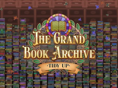 The Grand Book Archive: Tidy Up — play the free online idle game on FunClicker