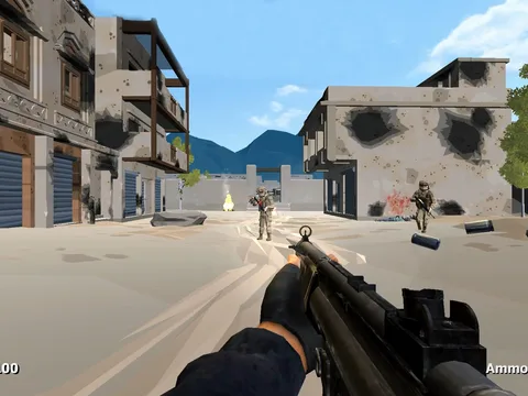 The Lonesome shooter : A Father's Retribution — play the free online shooter game on FunClicker