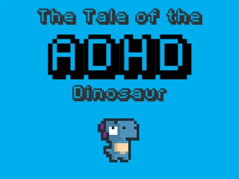 The Tale of the ADHD Dinosaur — play the free online platformer game on FunClicker